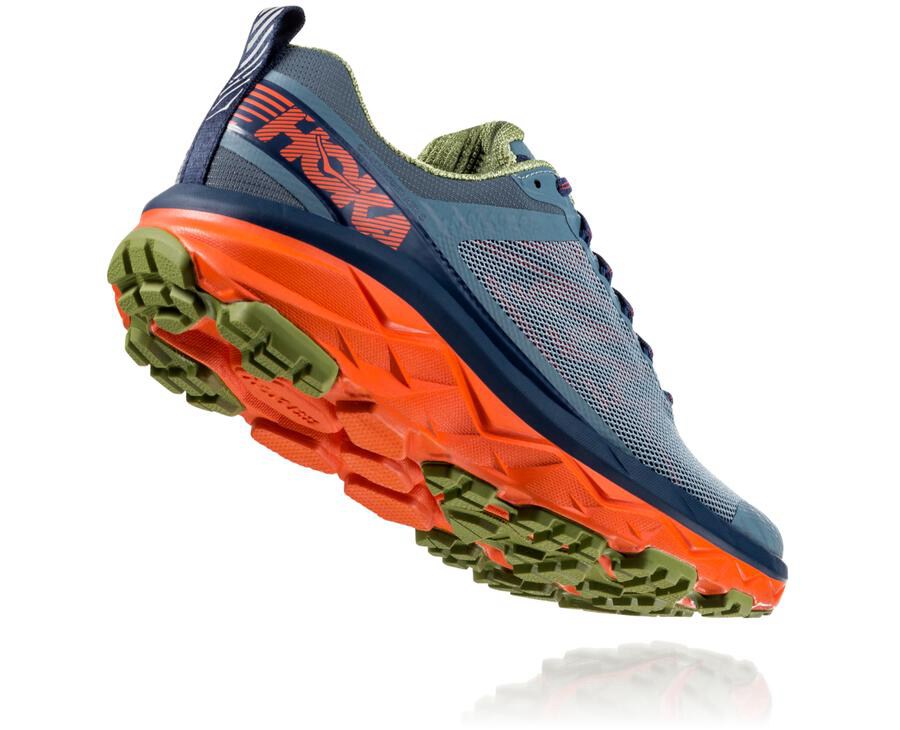 Hoka Australia One One Challenger ATR 5 - Mens Trail Shoes Navy - YUALQ-9145